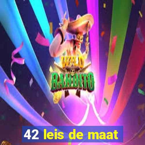 42 leis de maat